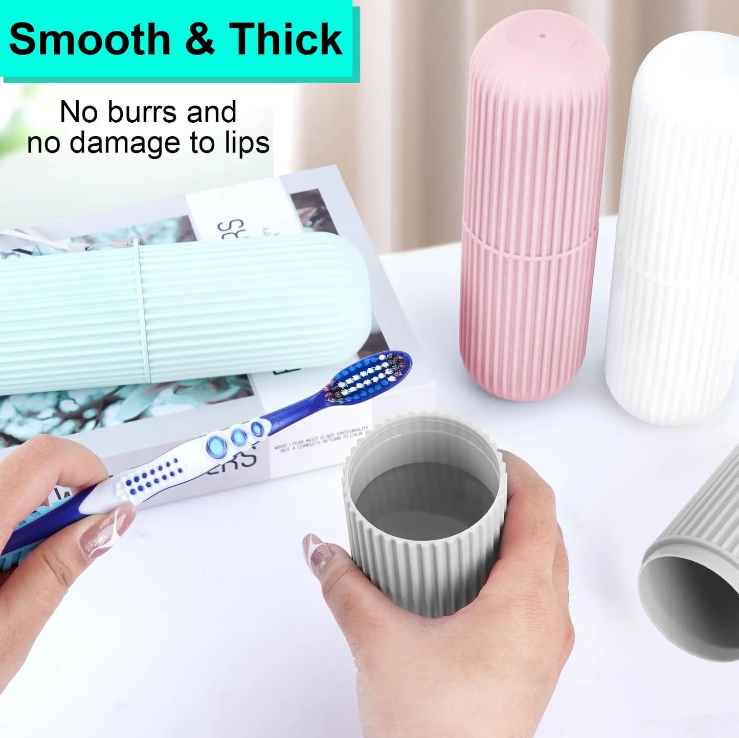 Travel toileting cup toothbrush cup toothpaste storage box portable dental appliance box toothbrush bucket simple mouthwash cup