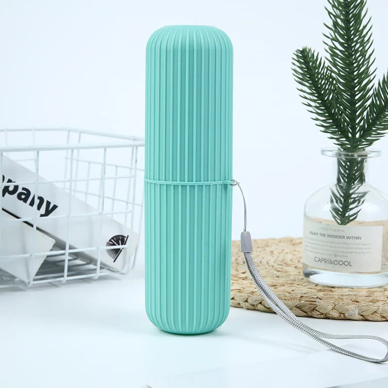 Travel toileting cup toothbrush cup toothpaste storage box portable dental appliance box toothbrush bucket simple mouthwash cup