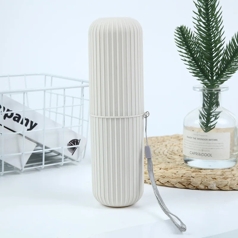 Travel toileting cup toothbrush cup toothpaste storage box portable dental appliance box toothbrush bucket simple mouthwash cup